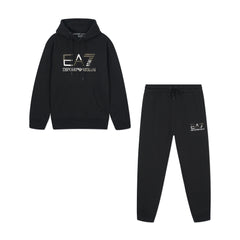Emporio Armani Grey Aura Hoodie Tracksuit