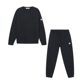 Moncler Enfant Black Logo Patch Co-ord Set
