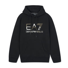 Emporio Armani Black Aura Hoodie Tracksuit